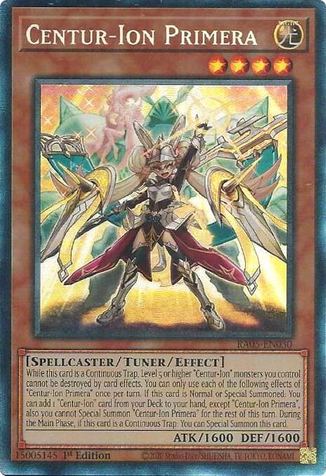 Centur-Ion Primera (Collector's Rare) - RA05-EN030 - Collector's Rare - 1st Edition