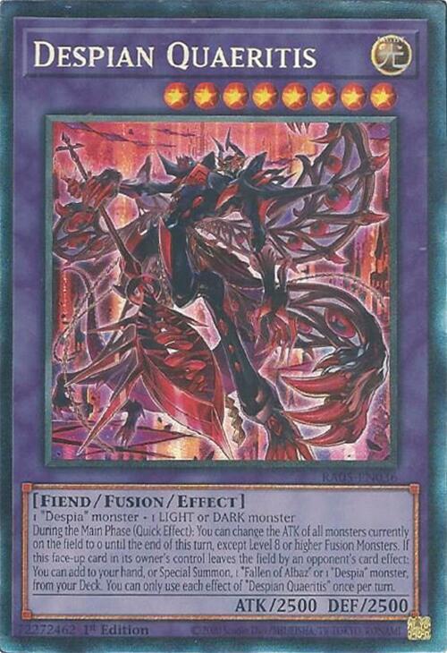 Despian Quaeritis (Collector's Rare) - RA05-EN036 - Collector's Rare - 1st Edition