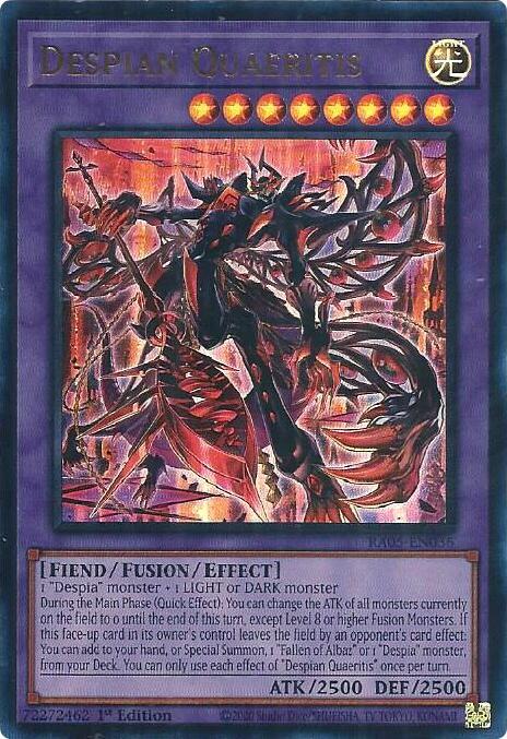 Despian Quaeritis (Ultra Rare) - RA05-EN036 - Ultra Rare - 1st Edition