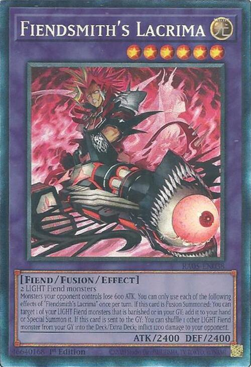 Fiendsmith's Lacrima (Collector's Rare) - RA05-EN038 - Collector's Rare - 1st Edition