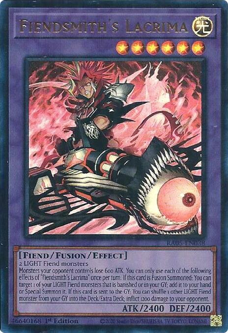 Fiendsmith's Lacrima (Ultra Rare) - RA05-EN038 - Ultra Rare - 1st Edition