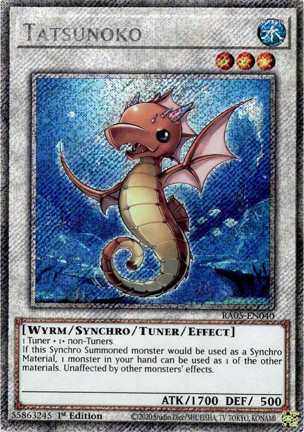 Tatsunoko (Platinum Secret Rare) - RA05-EN040 - Platinum Secret Rare - 1st Edition