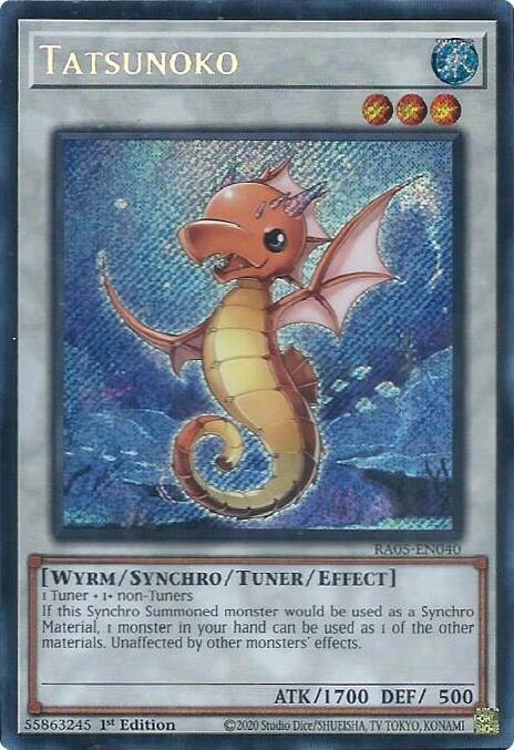 Tatsunoko (Secret Rare) - RA05-EN040 - Secret Rare - 1st Edition