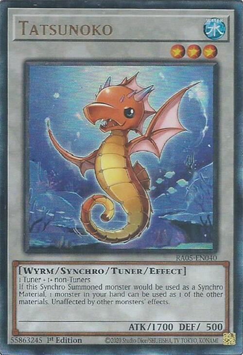 Tatsunoko (PUR) - RA05-EN040 - Prismatic Ultimate Rare - 1st Edition
