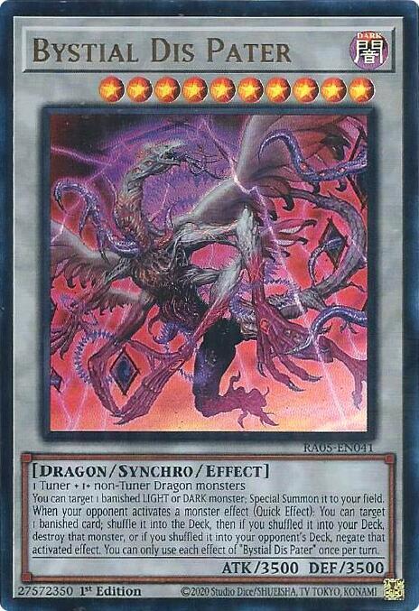 Bystial Dis Pater (Ultra Rare) - RA05-EN041 - Ultra Rare - 1st Edition