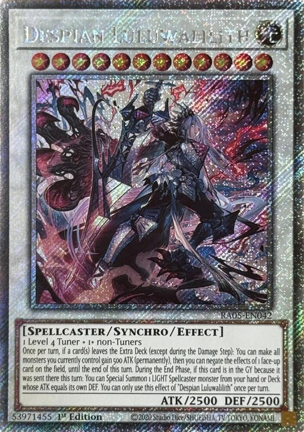 Despian Luluwalilith (Platinum Secret Rare) - RA05-EN042 - Platinum Secret Rare - 1st Edition