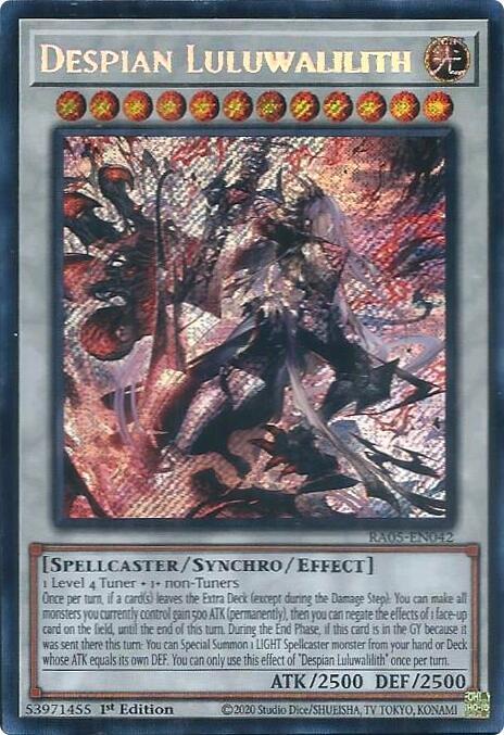 Despian Luluwalilith (Secret Rare) - RA05-EN042 - Secret Rare - 1st Edition