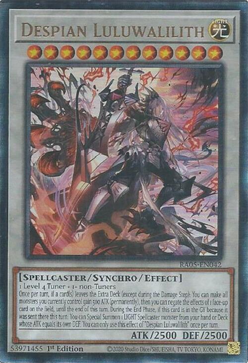Despian Luluwalilith (PUR) - RA05-EN042 - Prismatic Ultimate Rare - 1st Edition