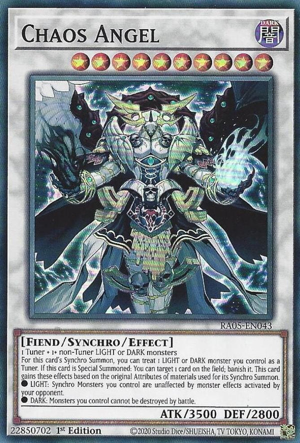 Chaos Angel - RA05-EN043 - Super Rare - 1st Edition