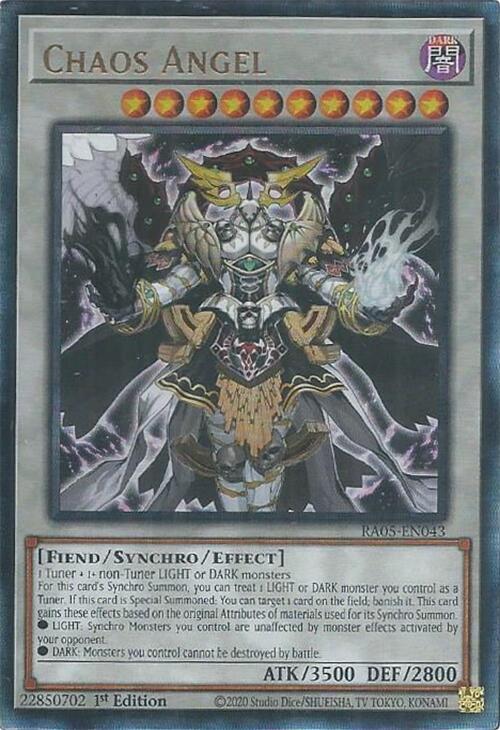 Chaos Angel (PUR) - RA05-EN043 - Prismatic Ultimate Rare - 1st Edition