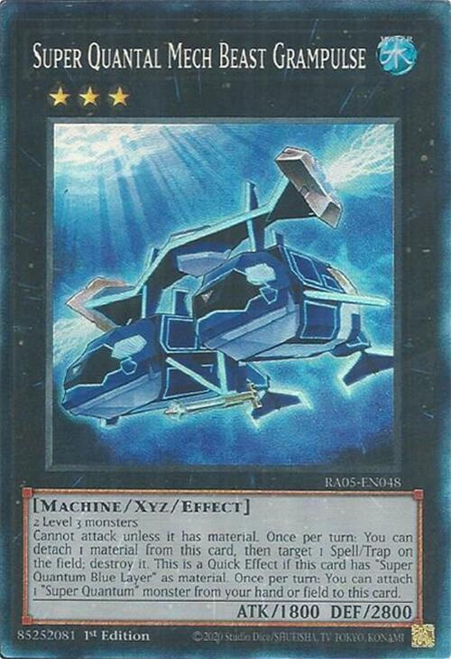 Super Quantal Mech Beast Grampulse (Collector's Rare) - RA05-EN048 - Collector's Rare - 1st Edition