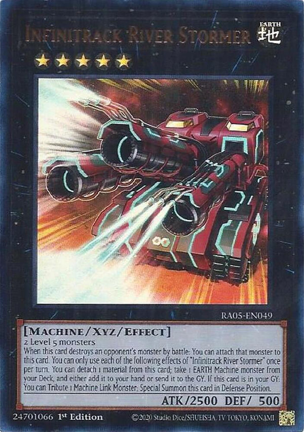 Infinitrack River Stormer (Ultra Rare) - RA05-EN049 - Ultra Rare - 1st Edition
