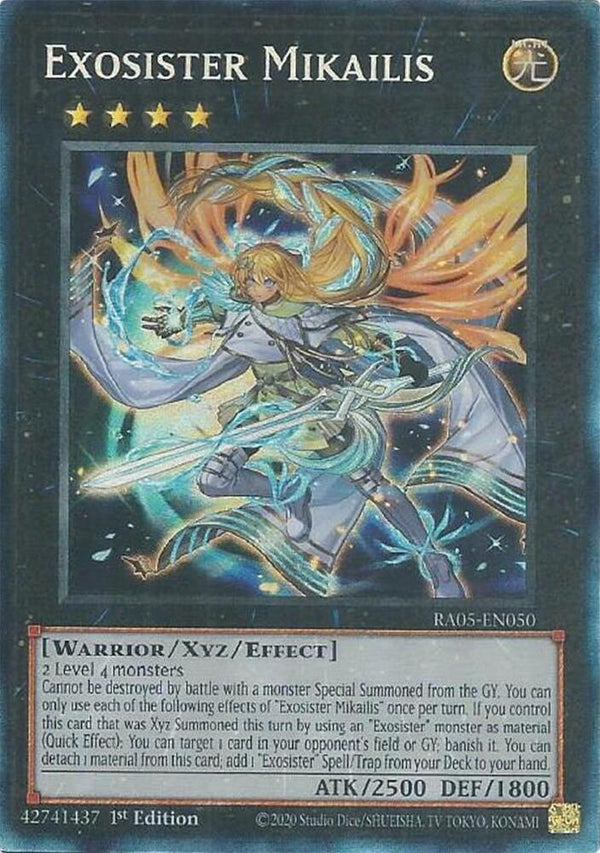 Exosister Mikailis (Collector's Rare) - RA05-EN050 - Collector's Rare - 1st Edition