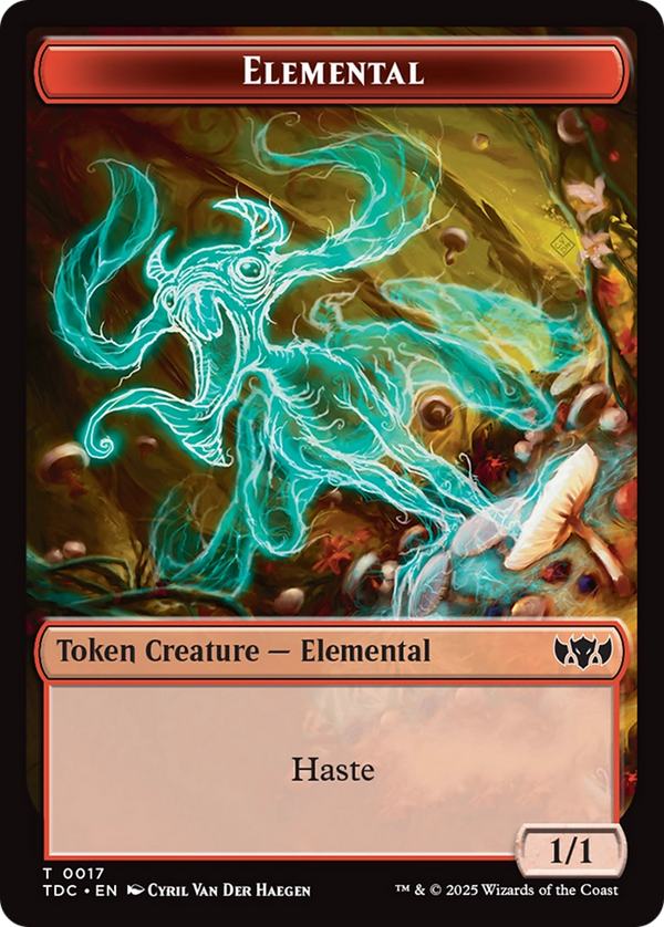 Elemental Token (017) (TTDC)
