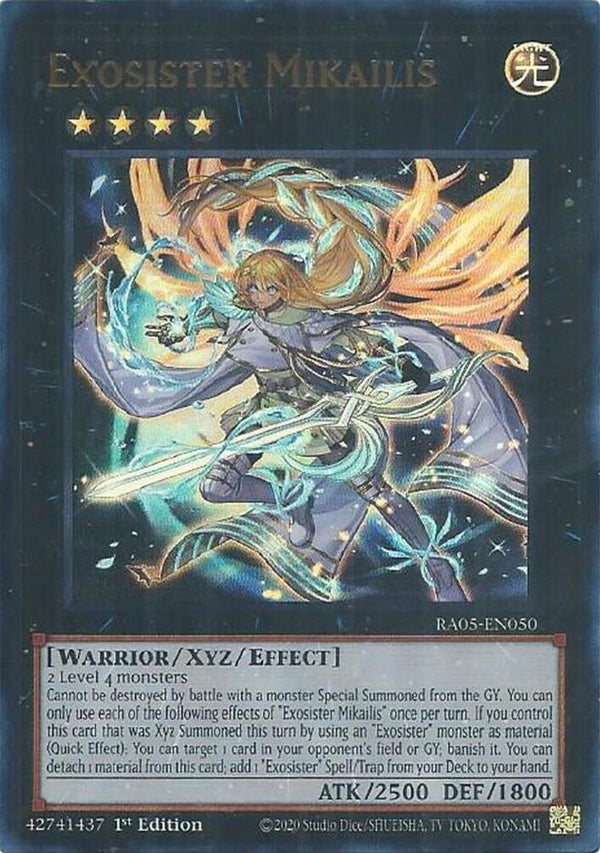 Exosister Mikailis (Ultra Rare) - RA05-EN050 - Ultra Rare - 1st Edition