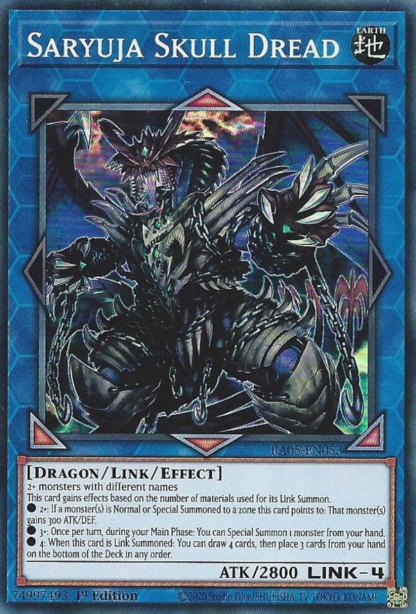 Saryuja Skull Dread - RA05-EN053 - Super Rare - 1st Edition
