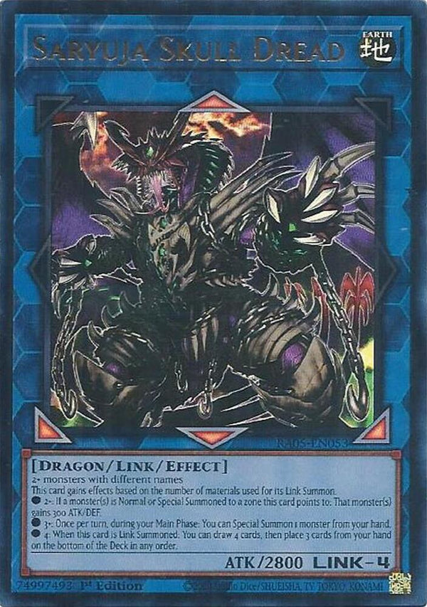 Saryuja Skull Dread (Ultra Rare) - RA05-EN053 - Ultra Rare - 1st Edition