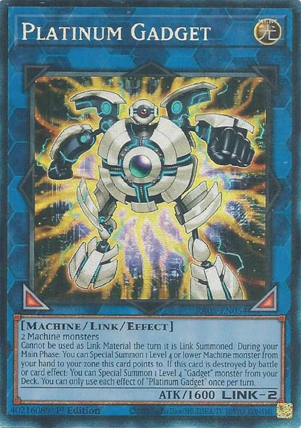 Platinum Gadget (PCR) - RA05-EN054 - Prismatic Collector's Rare - 1st Edition