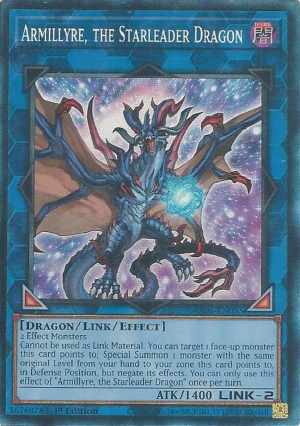 Armillyre, the Starleader Dragon (Collector's Rare) - RA05-EN055 - Collector's Rare - 1st Edition