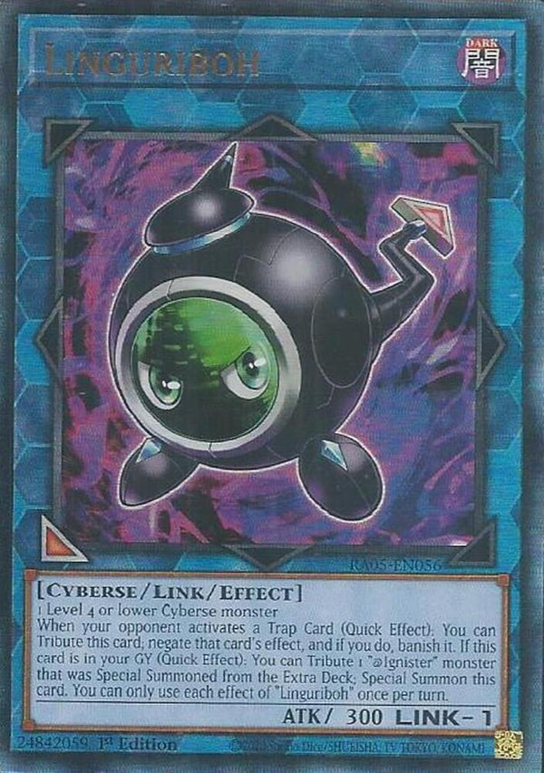 Linguriboh (PUR) - RA05-EN056 - Prismatic Ultimate Rare - 1st Edition