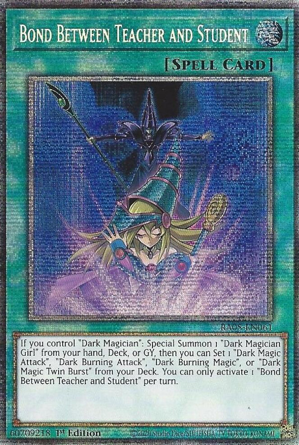 Bond Between Teacher and Student - RA05-EN061 - Starlight Rare - 1st Edition