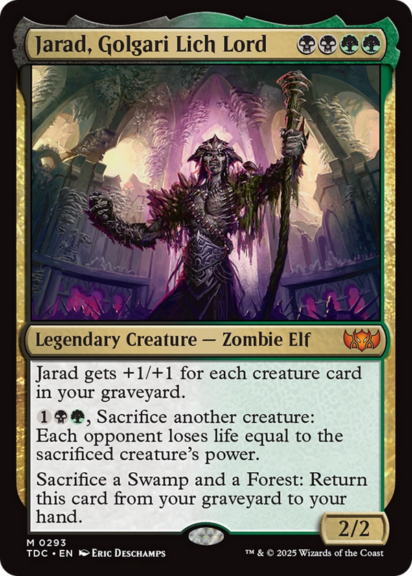 Jarad, Golgari Lich Lord (TDC)