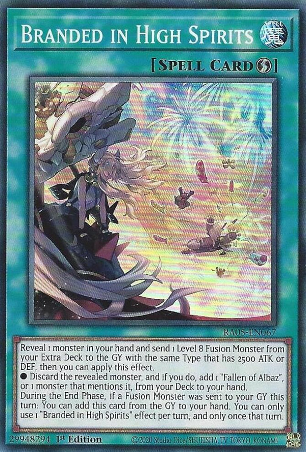 Branded in High Spirits - RA05-EN067 - Super Rare - 1st Edition