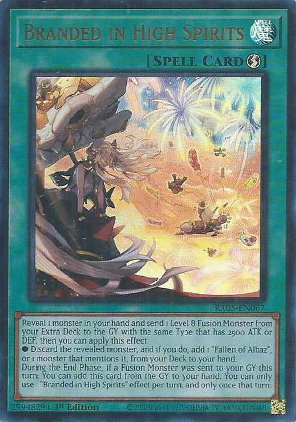 Branded in High Spirits (Ultra Rare) - RA05-EN067 - Ultra Rare - 1st Edition