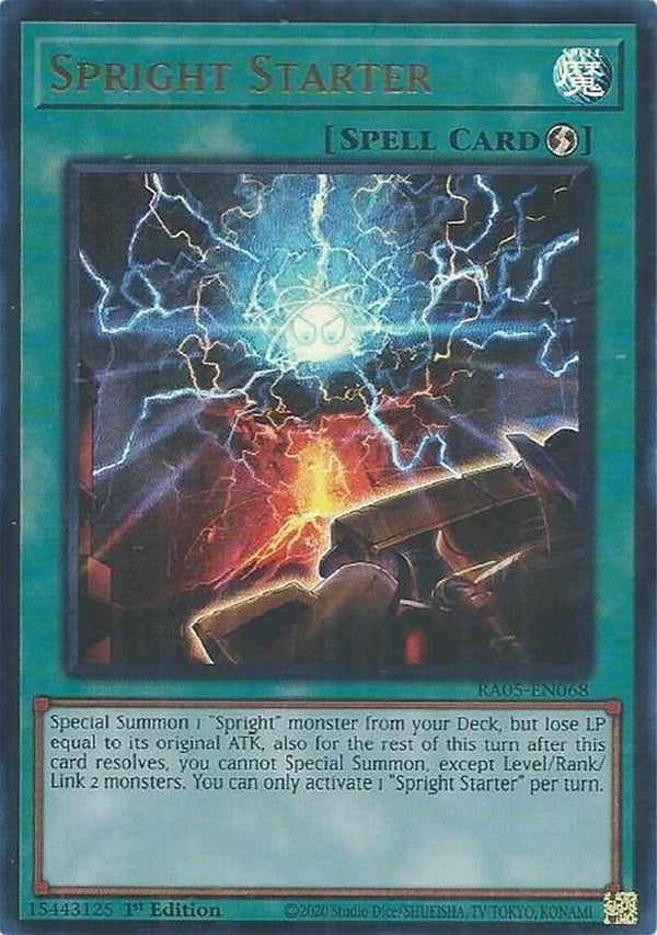 Spright Starter (Ultra Rare) - RA05-EN068 - Ultra Rare - 1st Edition