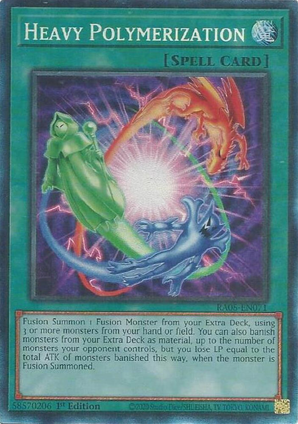 Heavy Polymerization (Collector's Rare) - RA05-EN071 - Collector's Rare - 1st Edition