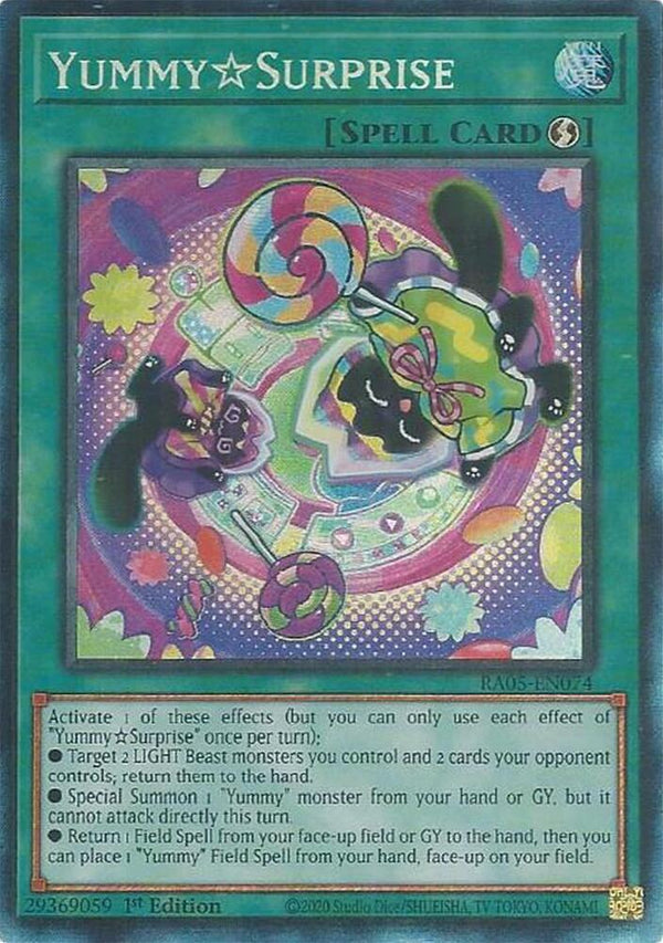 YummySurprise (Collector's Rare) - RA05-EN074 - Collector's Rare - 1st Edition