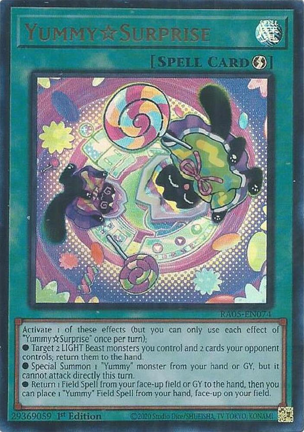 YummySurprise (Ultra Rare) - RA05-EN074 - Ultra Rare - 1st Edition