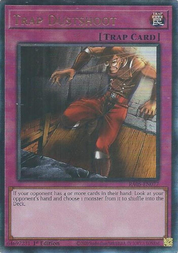 Trap Dustshoot (PUR) - RA05-EN077 - Prismatic Ultimate Rare - 1st Edition