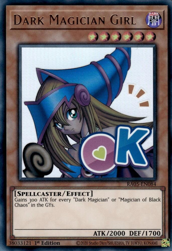 Dark Magician Girl - RA05-EN084 - Ultra Rare - 1st Edition