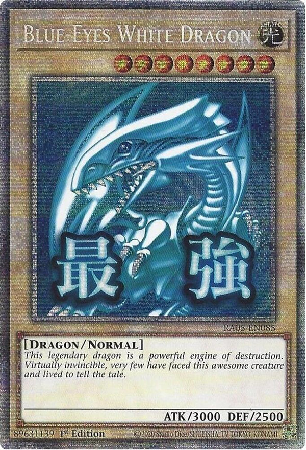 Blue-Eyes White Dragon - RA05-EN085 - Starlight Rare - 1st Edition
