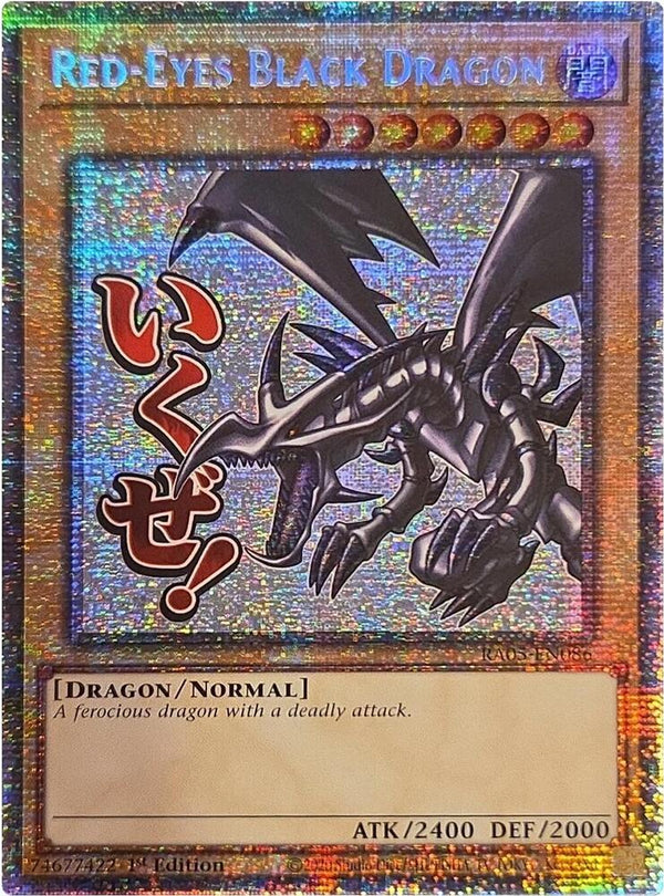 Red-Eyes Black Dragon - RA05-EN086 - Starlight Rare - 1st Edition