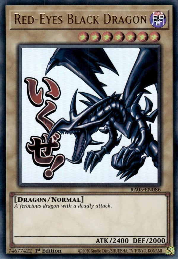 Red-Eyes Black Dragon - RA05-EN086 - Ultra Rare - 1st Edition