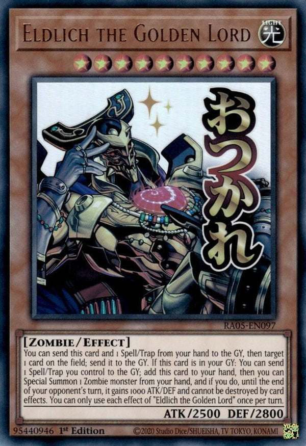 Eldlich the Golden Lord - RA05-EN097 - Ultra Rare - 1st Edition
