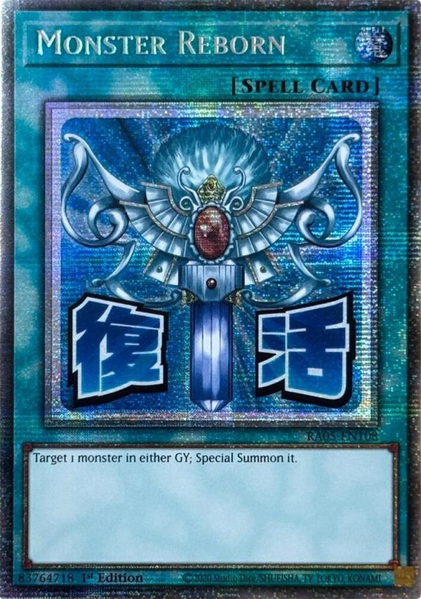 Monster Reborn - RA05-EN108 - Starlight Rare - 1st Edition