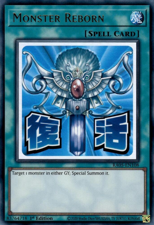 Monster Reborn - RA05-EN108 - Ultra Rare - 1st Edition