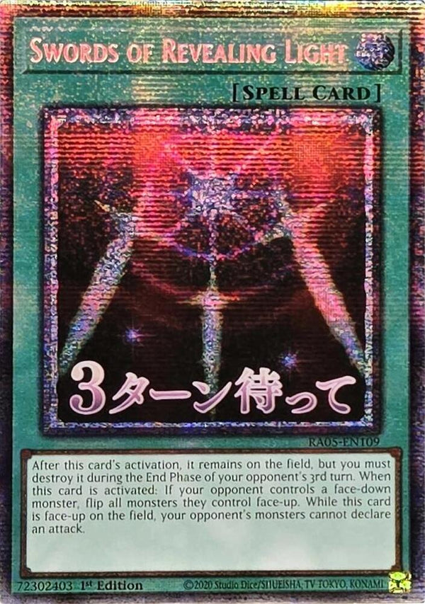 Swords of Revealing Light - RA05-EN109 - Starlight Rare - 1st Edition