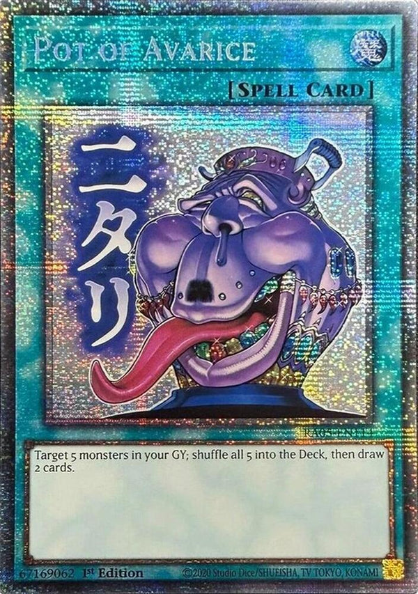 Pot of Avarice - RA05-EN114 - Starlight Rare - 1st Edition