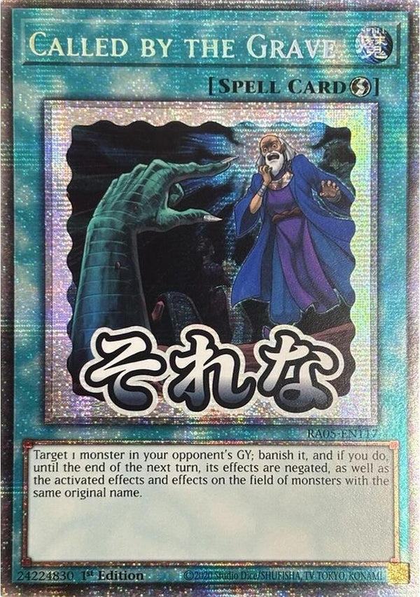 Called by the Grave - RA05-EN117 - Starlight Rare - 1st Edition