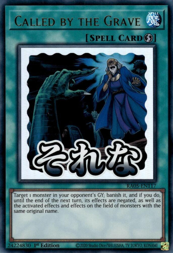 Called by the Grave - RA05-EN117 - Ultra Rare - 1st Edition