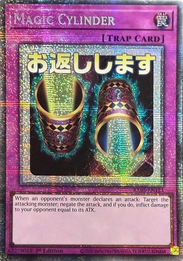 Magic Cylinder - RA05-EN123 - Starlight Rare - 1st Edition