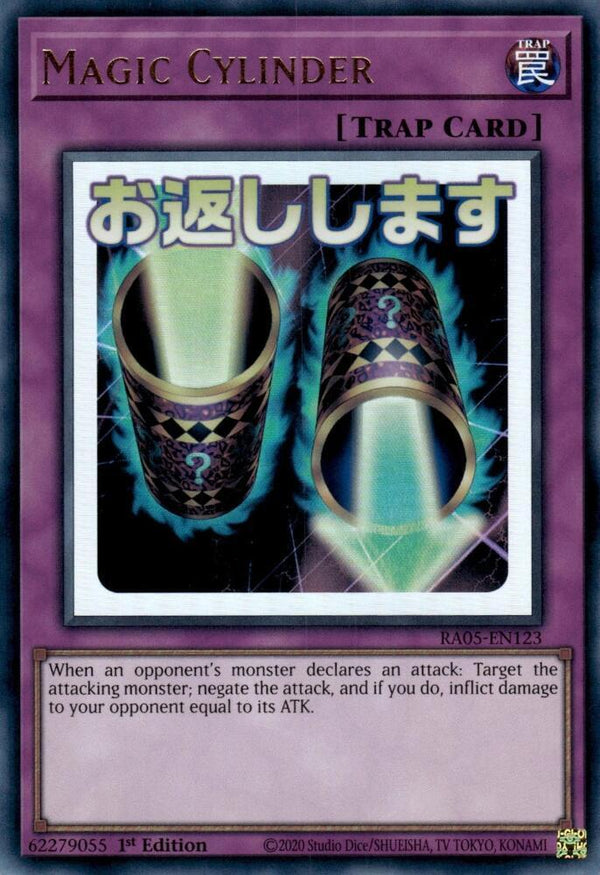 Magic Cylinder - RA05-EN123 - Ultra Rare - 1st Edition