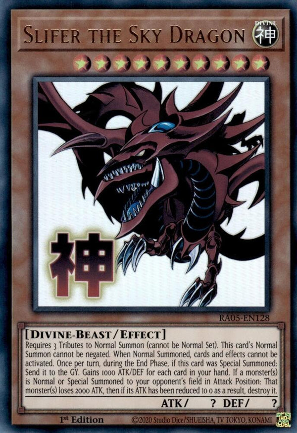 Slifer the Sky Dragon - RA05-EN128 - Ultra Rare - 1st Edition