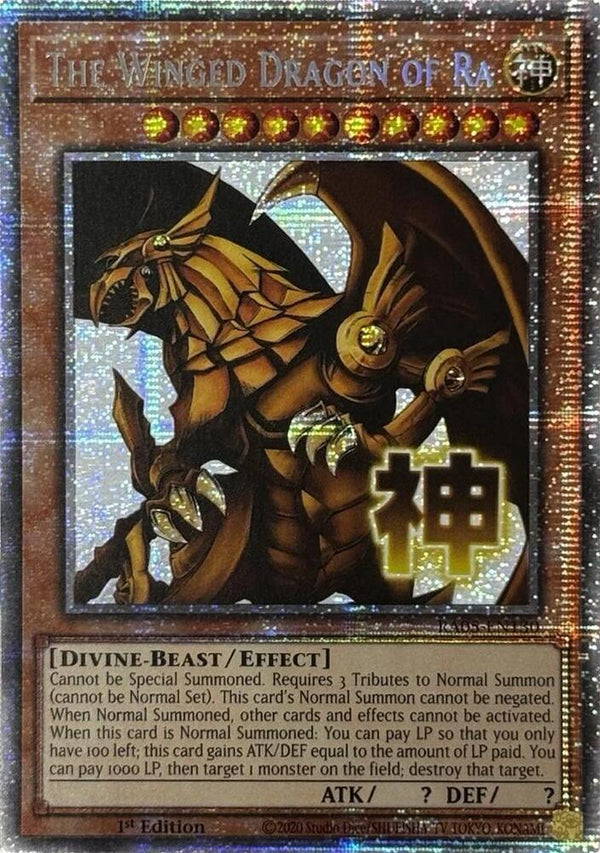 The Winged Dragon of Ra - RA05-EN130 - Starlight Rare - 1st Edition