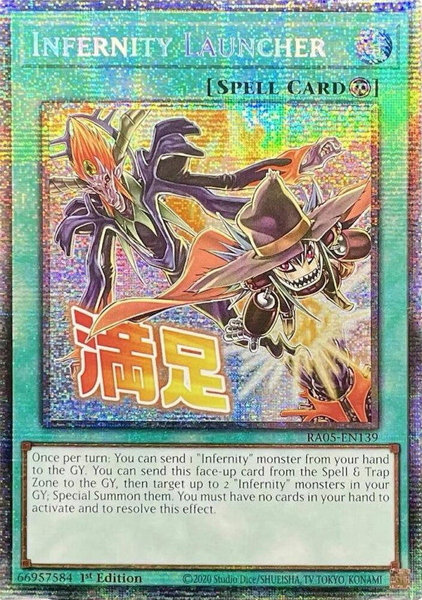 Infernity Launcher - RA05-EN139 - Starlight Rare - 1st Edition