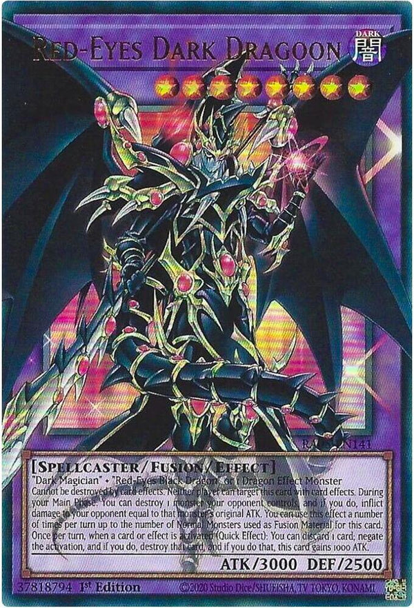 Red-Eyes Dark Dragoon - RA05-EN141 - Ultra Rare - 1st Edition